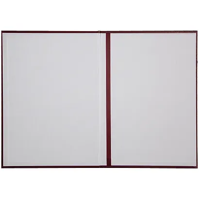 Папка адресная "60 лет" красная - фото 4