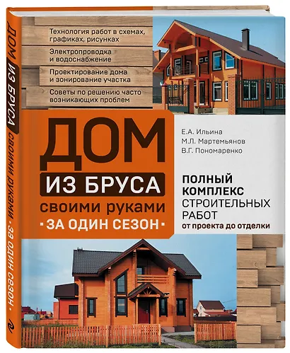 Дом из бруса своими руками за один сезон. Полный комплекс строительных работ от проекта до отделки - фото 3