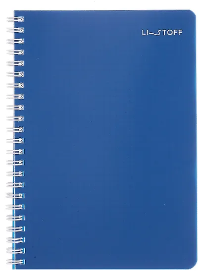 Тетрадь 80л кл. "Naval" евроспираль, пласт.обл. - фото 1