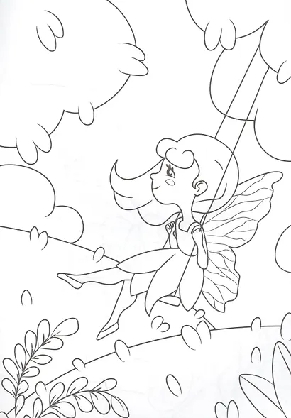 РАСКРАСКА А5 эконом. МАЛЕНЬКИЕ ФЕИ - фото 2