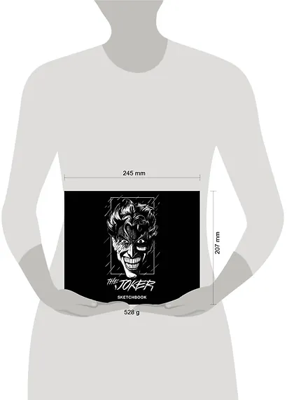Скетчбук "Вселенная DC. Джокер", 96 страниц - фото 3