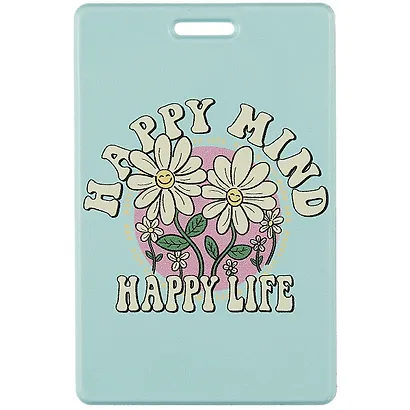Чехол для карточек Happy mind, happy life - фото 1