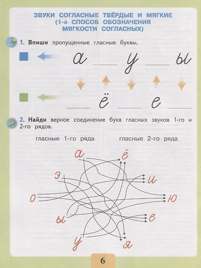 Ишимова. Письмо. Различаю твёрд/ мягкие соглас. Обоз. мягкость. Тет/помощ. Пособ/уч нач. кл. (ФГОС) - фото 3