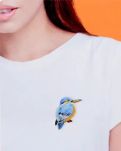 Набор для творчества Вышивка брошь "Птица" - фото 2