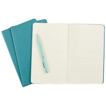 Записная книжка Moleskin Cahier Journal Large, 3 штуки, голубой, 40 листов, А5 - фото 4