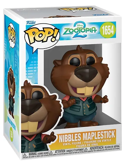 Фигурка Funko POP! Disney Zootopia 2 Nibbles Maplestick (1654) (Fun86636) - фото 2