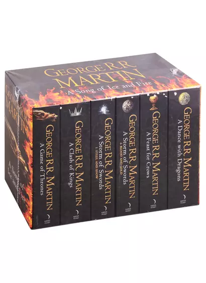 Song of Ice and Fire-Game of Thrones: The complete box set of all 6 books Martin George R. R. - фото 1