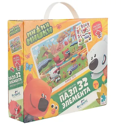 Пазл напольный 32 эл. МиМиМишки. Жаркое лето - фото 5