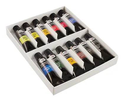 Краски акварельные 12цв "Старый мастер" худож., туба 9мл, карт.уп., ГАММА - фото 4