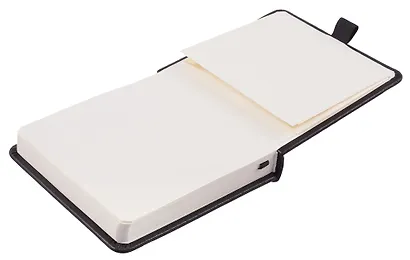 Скетчбук 12*12 80л "Schiller" черный, 140г/м2 слоновая кость, тв.обл., Schiller - фото 3