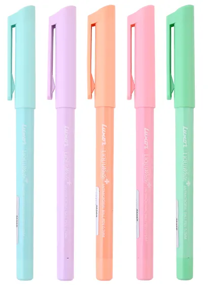 Ручка шариковая Luxor, Liquiwrite, синяя 0,7 мм, в ассортименте - фото 1