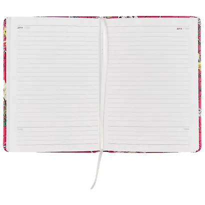 Ежедневник InFolio Butterfly малиновый, недатированный, А6+ - фото 3