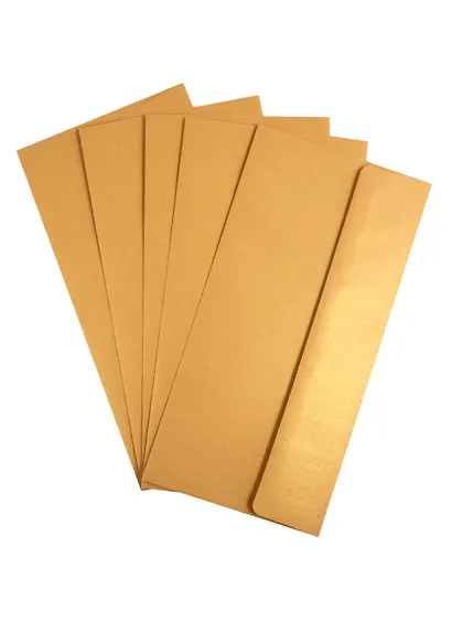 Конверт для денег "Золото", 5 штук в упаковке, в ассортименте - фото 2