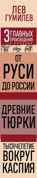 Лев Гумилев. От Руси к России. Древние тюрки. Тысячелетие вокруг Каспия - фото 8