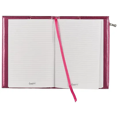 Ежедневник Escalada «Шевро», розовый, недатированный, 96 листов, А5 - фото 3