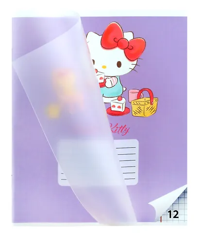 Тетрадь в клетку Centrum «Hello Kitty+Kuromi» в ассортименте, 12 листов - фото 8