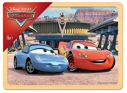 Игра из дерева Step puzzle Disney Тачки 89139 - фото 1