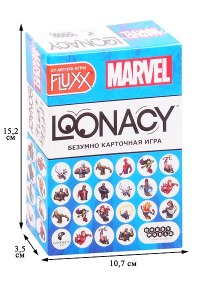 Настольная игра Hobby World Loonacy Marvel 915295 - фото 2