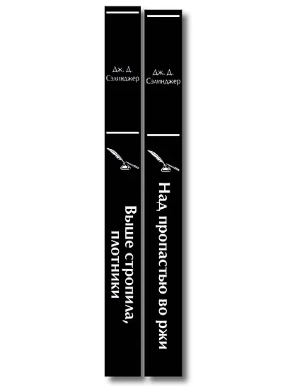Коллекция романов Дж. Д. Сэлинджера (набор из 2-х книг: Над пропастью во ржи и Выше стропила, плотники. Симор - введение) - фото 8