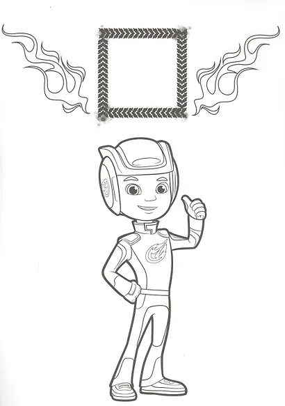 Вспыш и чудо-машинки. Раскраска с наклейками. Верные друзья - фото 3