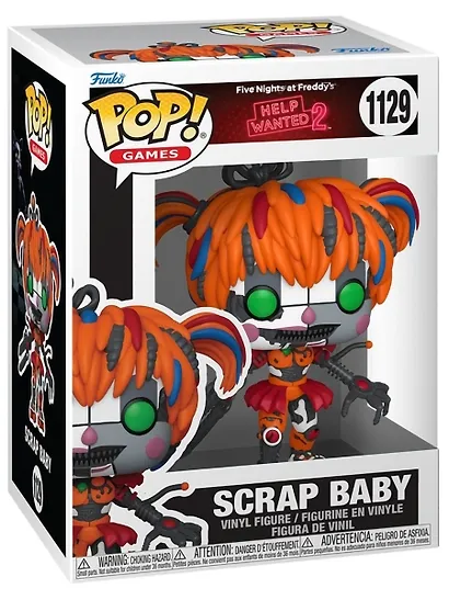 Фигурка Funko POP! Games FNAF HW2 Scrap Baby (1129) (Fun86115) - фото 2