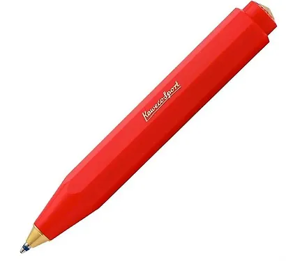 Подарочная шариковая ручка Kaweco Red GT Classic Sport 1.0мм, цвет чернил синий, красный корпус - фото 2