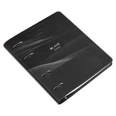 Тетрадь «Monochrome», 120 листов в клетку, песок, на кольцах - фото 2