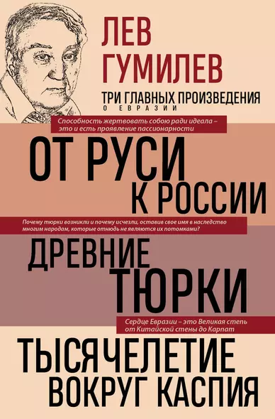 Лев Гумилев. От Руси к России. Древние тюрки. Тысячелетие вокруг Каспия - фото 1