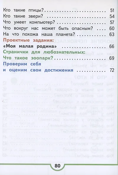 Окружающий мир. 1 класс. Учебное пособие. В 4 частях. Часть 1 (для слабовидящих обучающихся) - фото 3