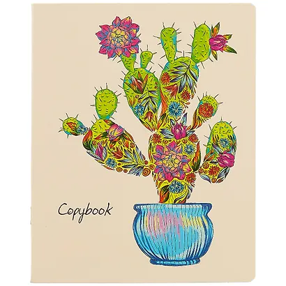 Тетрадь в клетку Феникс+, "Цветочные фантазии", 48 листов, в ассортименте - фото 6