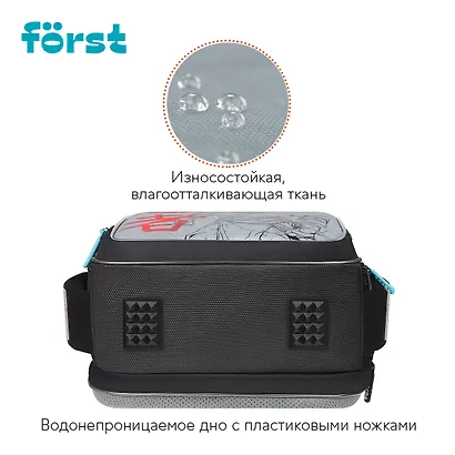 Рюкзак "Invisible Ninja" 3 отделения, 37*28,5*16,5 см, анатомическая спинка - фото 4