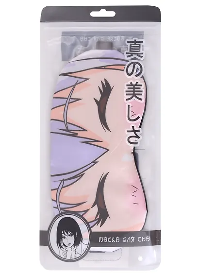 Маска для сна Аниме Глаза (закрытые) (пакет) - фото 2