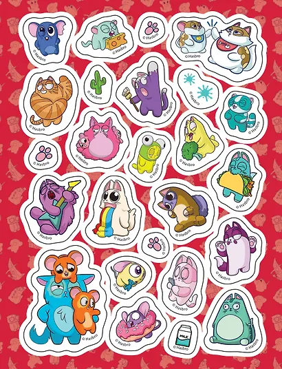 Lost Kitties. 100 наклеек - фото 3