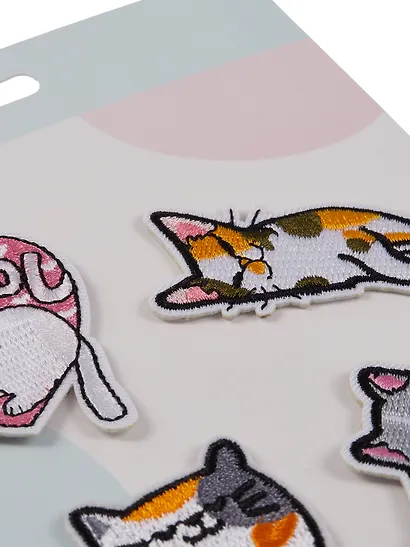 Нашивки Котики -2 (термонаклейки) - фото 2