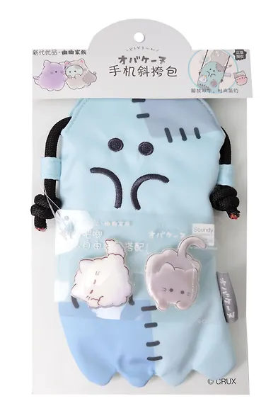 Сумочка кросс-боди Котик (текстиль) (14х22) (12-81541-202510-SPT-40) (ассорти) - фото 1
