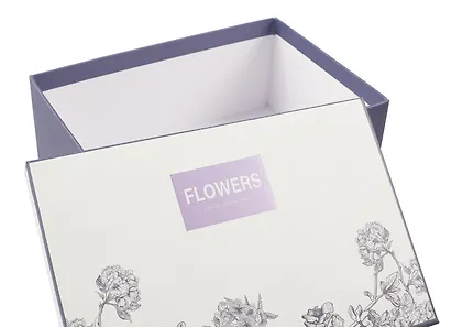 Коробка подарочная "Flowers" 18*12*7, жен., картон - фото 4