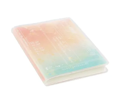 Записная книжка А7 32л "Арт Градиент" ПВХ-обл., ассорти - фото 2