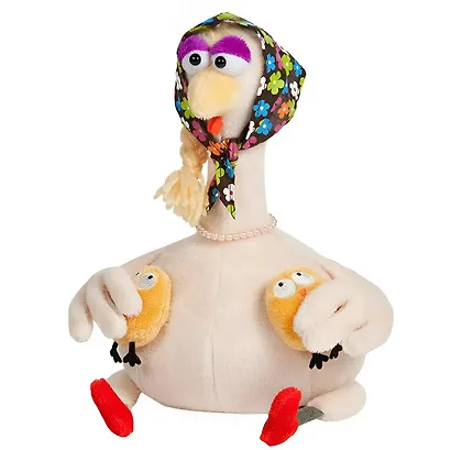 Игрушка мягкая, Maxitoys, Курочка с Цыплятками 36см MT-TSA-8310-36S - фото 1