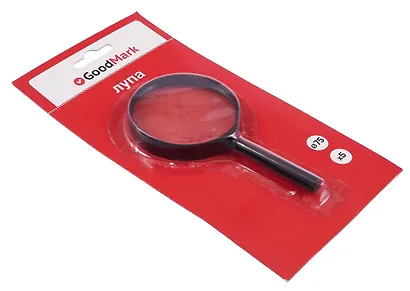 Лупа 80мм 5-кратная, блистер, GoodMark - фото 2