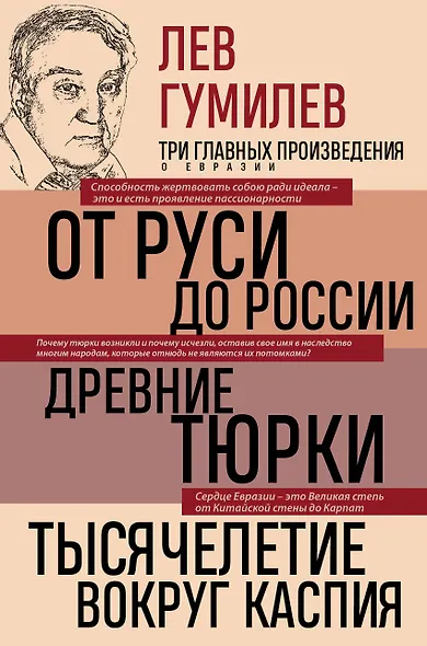 Лев Гумилев. От Руси к России. Древние тюрки. Тысячелетие вокруг Каспия - фото 1