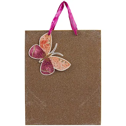 Пакет А4 33*26*13 Бабочка жен., бум.мат.ламинат - фото 2