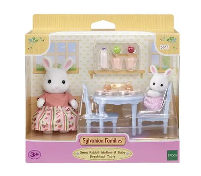 Sylvanian Families «Стол для завтрака Снежных кроликов – мамы и малыша» - фото 2