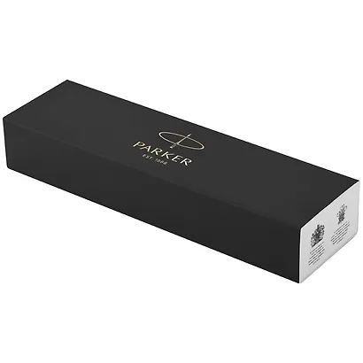 Ручка подарочная шариковая синяя, IM Essential Stainless Steel CT, Parker - фото 6