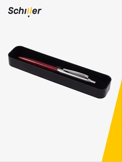 Ручка шариковая "Stonelight" корпус бордо, Schiller - фото 3