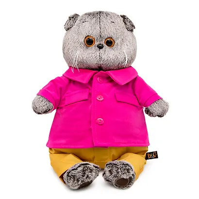 Мягкая игрушка Басик в яркой курточке (Ks19-269) - фото 1