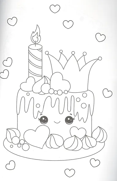 РАСКРАСКА А4 эконом. ВКУСНЯШКИ - фото 2