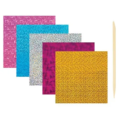 Набор для творчества Аппликация из фольги, Пони, самокл. основа 20*15см, ЮНЛАНДИЯ, 662384 - фото 3