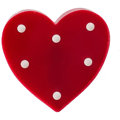 Светильник LED Сердце (пластик) (12х12) (12-06926-123) - фото 3