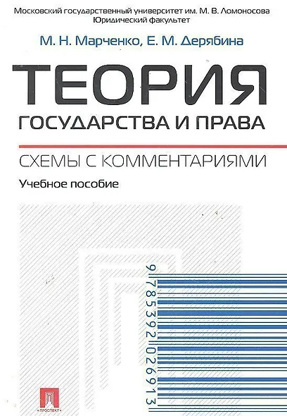 Теория государства и права. Схемы с комментариями: учебное пособие - фото 1