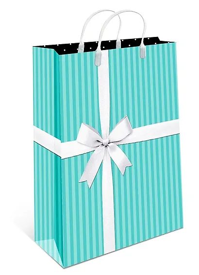 Пакет подарочный пластиковый, А3 - фото 7